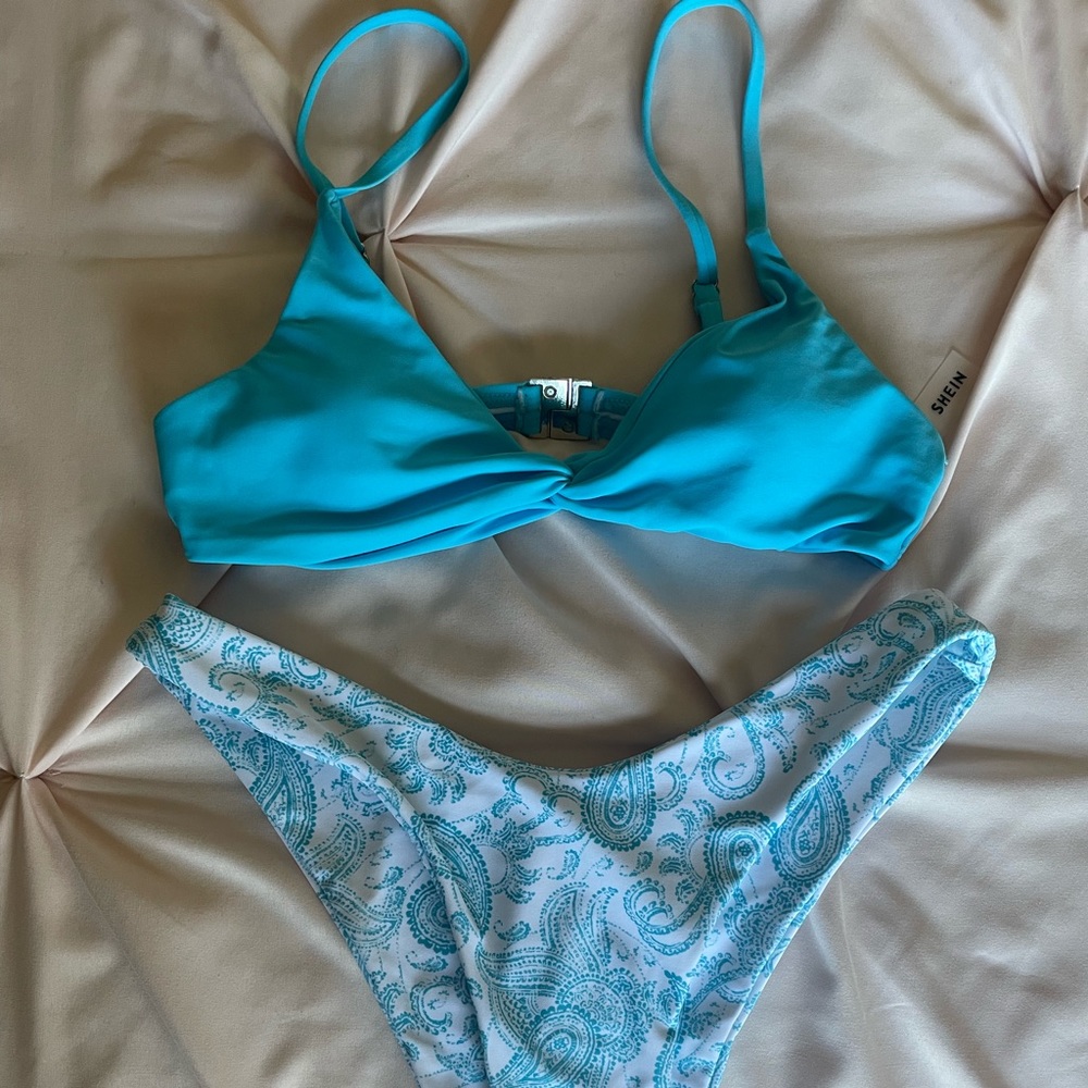 Shein Blue bikini